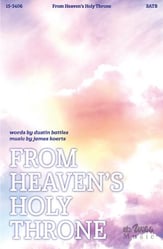 From Heaven's Holy Throne SATB choral sheet music cover